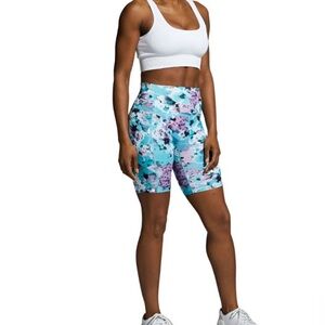 Born Primitive Womens Tempo Pocket Floral Biker Shorts - XL